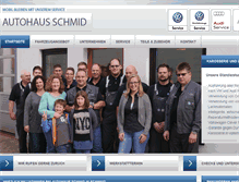 Tablet Screenshot of ahschmid.de